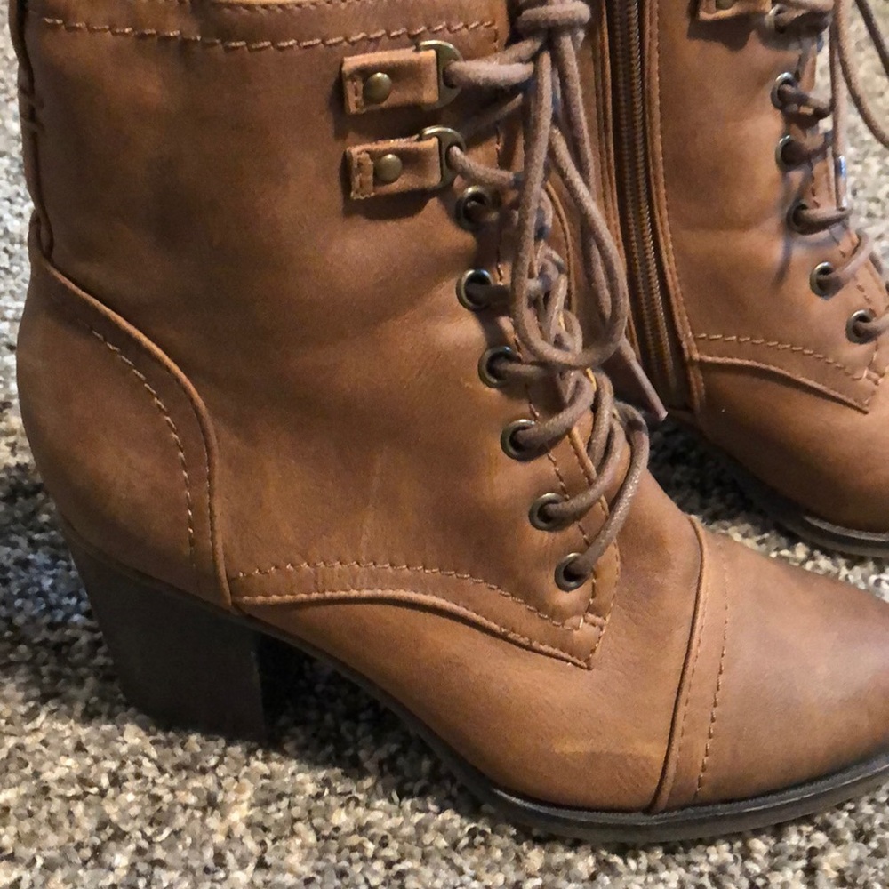 Madden Girl Lace-up Boots - Picture 7 of 7